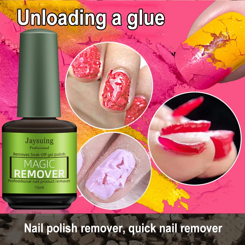 15ml Nail Gel Polish Remover Remover Healthy Fast Soak Off Gel Nail Polish UV Base Top Coat Burst Glue
15ml Nail Gel Polish Remover Remover Healthy Fast Soak Off Gel Nail Polish UV Base Top Coat Burst Glue