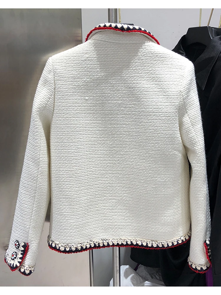 Free shipping heavy crafts color contrast lapel pocket retro tweed short coat ladies autumn new style personality all-match top
Free shipping heavy crafts color contrast lapel pocket retro tweed short coat ladies autumn new style personality all-match top