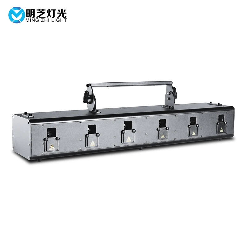 Mingzhi 6*2 5 W RGB Полноцветный анимационный лазерный прожектор светильник вой