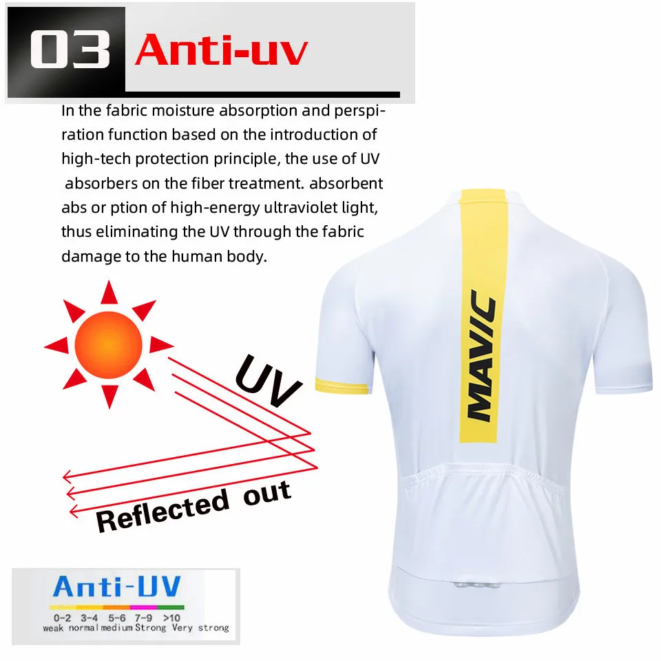 2021 MAVIC Cycling Clothing Men Cycling Set Bike Clothing Breathable Anti-UV Bicycle Wear/Short Sleeve Cycling Jersey Sets
2021 MAVIC Cycling Clothing Men Cycling Set Bike Clothing Breathable Anti-UV Bicycle Wear/Short Sleeve Cycling Jersey Sets