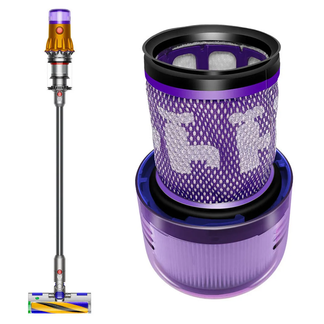 Washable HEPA Filter For Dyson V12 Detect Slim Absolute Total Clean Cordless Vacuum Cleaner Replacement Spare Accessories
Washable HEPA Filter For Dyson V12 Detect Slim Absolute Total Clean Cordless Vacuum Cleaner Replacement Spare Accessories