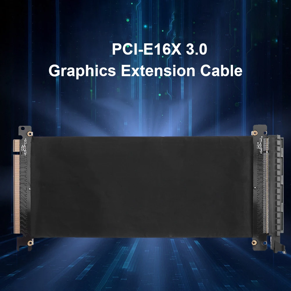 30 см Гибкий PCI Express Удлинительный кабель, быстрое чтение, скорость записи, низкие потери, PCI-E 16X, удлинитель графической карты, переходник
30 см Гибкий PCI Express Удлинительный кабель, быстрое чтение, скорость записи, низкие потери, PCI-E 16X, удлинитель графической карты, переходник