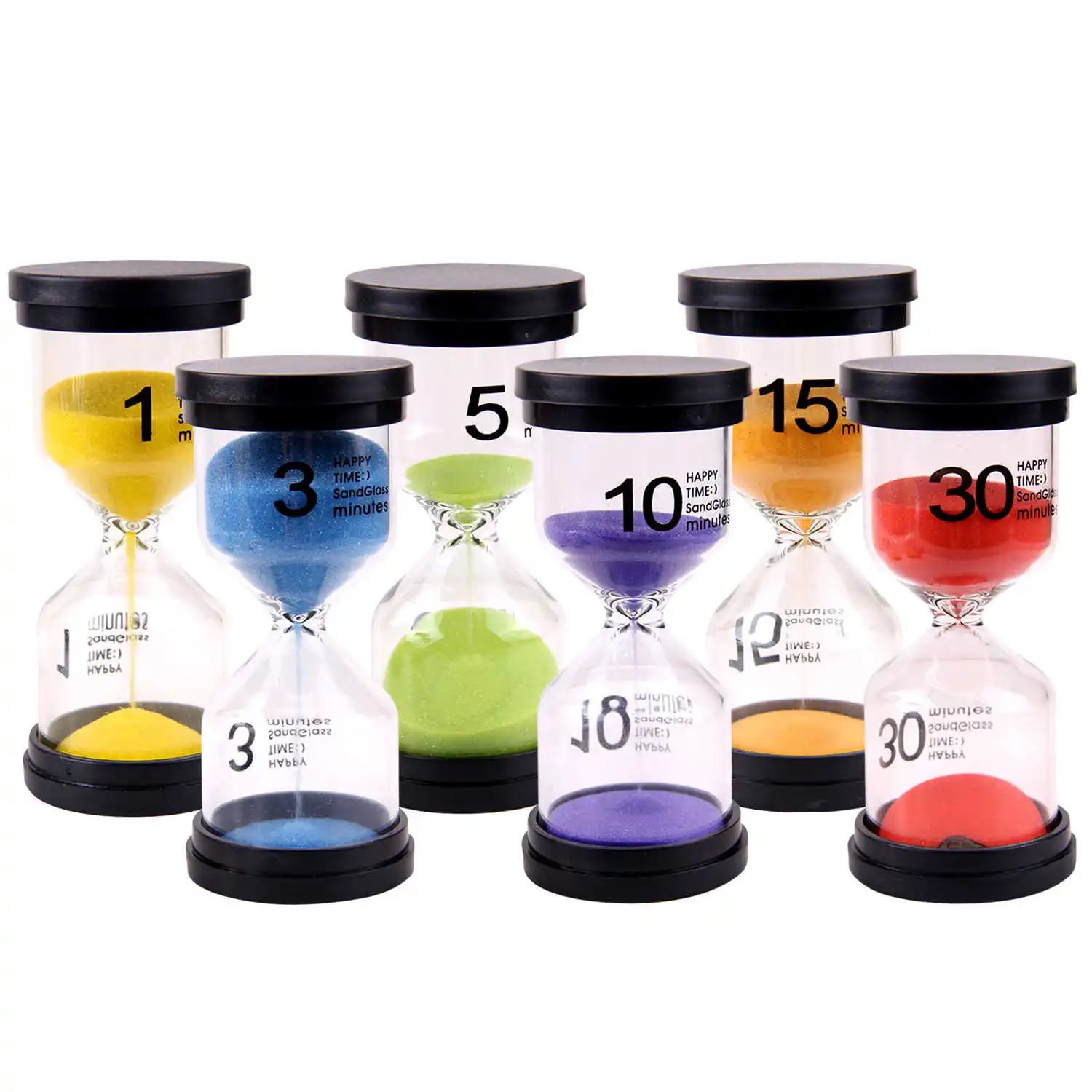 Christmas Party Favor Props Home Decor Xmas Gift Sand Timer 6pcs/set Hourglass Timer Sand Clock Timer 1 3 5 10 15 30mins for
Christmas Party Favor Props Home Decor Xmas Gift Sand Timer 6pcs/set Hourglass Timer Sand Clock Timer 1 3 5 10 15 30mins for