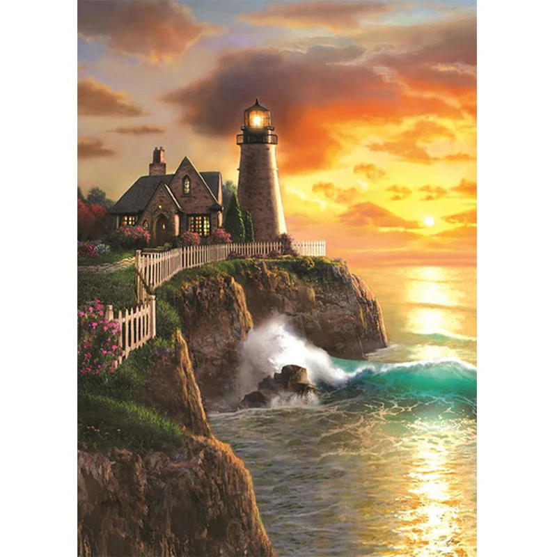 5D Diamond Painting Landscape Sunset Sea View Square/Round Embroidery Cross Stitch Kit Painting Mosaic DIY Home Decoration Gift
5D Diamond Painting Landscape Sunset Sea View Square/Round Embroidery Cross Stitch Kit Painting Mosaic DIY Home Decoration Gift