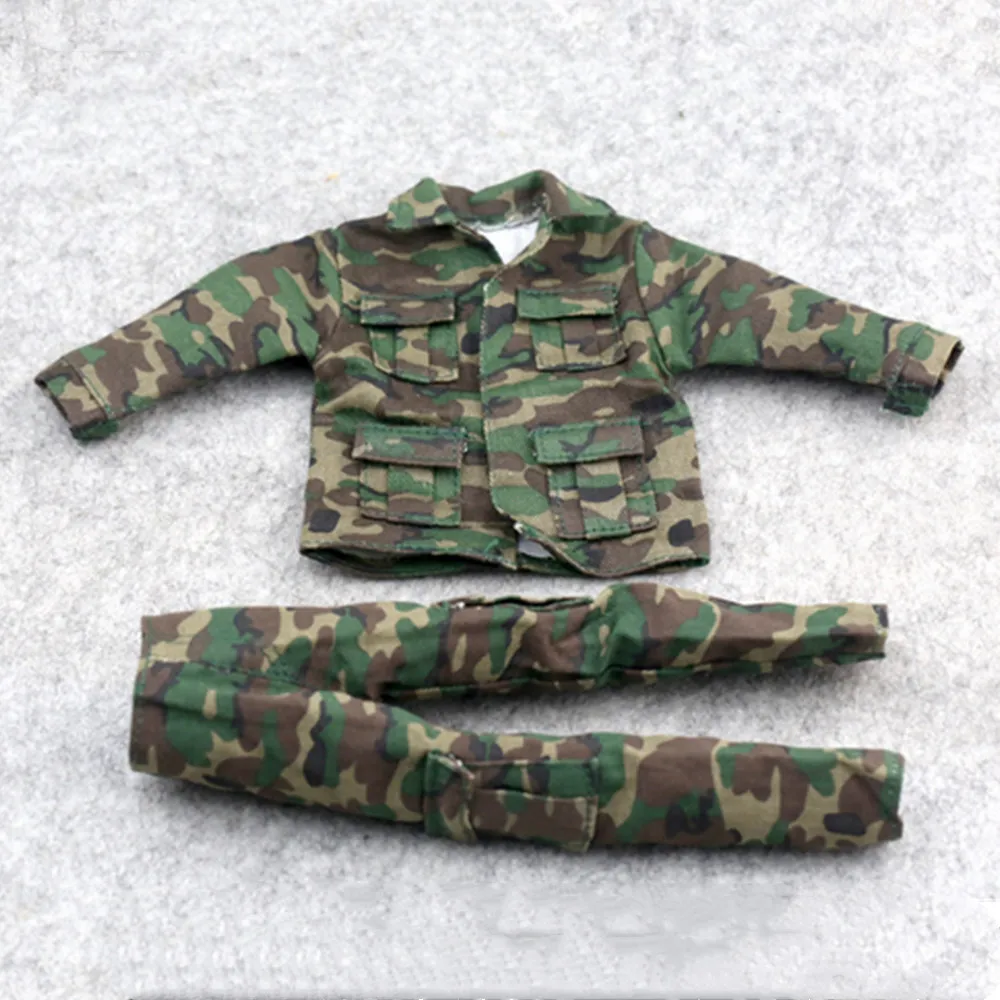 1/6 Scale Jungle Camouflage Combat Uniforms Clothes suit For 12inch Male Action Figure
1/6 Scale Jungle Camouflage Combat Uniforms Clothes suit For 12inch Male Action Figure