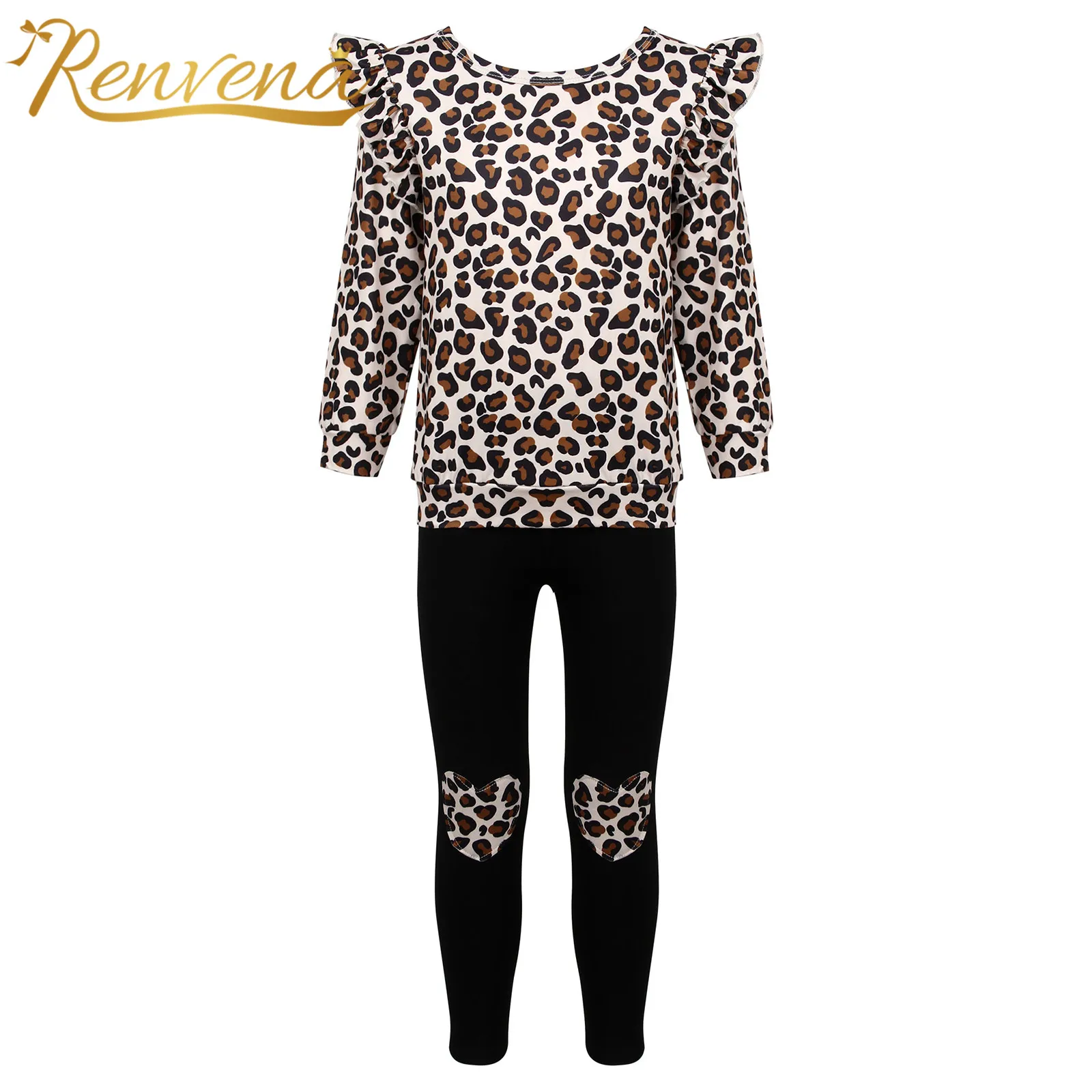 Yoga Set Kids Girls Leopard Printed Sportswear Children Ballet Gymnastcis Outfit Long Sleeves Tops + Pants Fashion Girls Clothes
Yoga Set Kids Girls Leopard Printed Sportswear Children Ballet Gymnastcis Outfit Long Sleeves Tops + Pants Fashion Girls Clothes