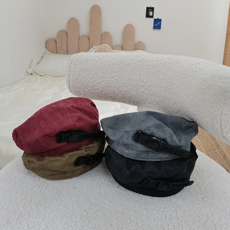 202106-xuanhan30 New Fashion Suede Belt Street Lady Beret Hat Men Women Leisure Painter Hat
202106-xuanhan30 New Fashion Suede Belt Street Lady Beret Hat Men Women Leisure Painter Hat