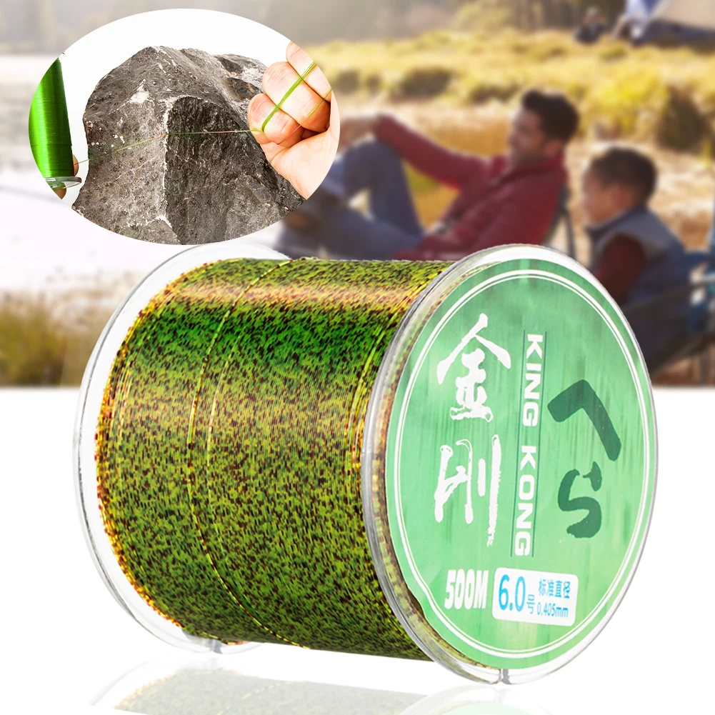 500M Fishing Line Super Strong Fluorocarbon Japan Monofilament Nylon Rock Sea Thread Camouflage Discoloration Spool Pesca Peche
500M Fishing Line Super Strong Fluorocarbon Japan Monofilament Nylon Rock Sea Thread Camouflage Discoloration Spool Pesca Peche