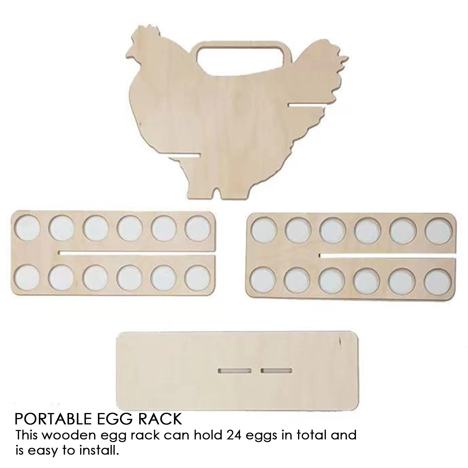 Egg Shelf Basket For Storing Fresh Eggs, Portable Wooden Egg Storage Rack, Raw Countertop Egg Storage Rack 24 Eggs
Egg Shelf Basket For Storing Fresh Eggs, Portable Wooden Egg Storage Rack, Raw Countertop Egg Storage Rack 24 Eggs