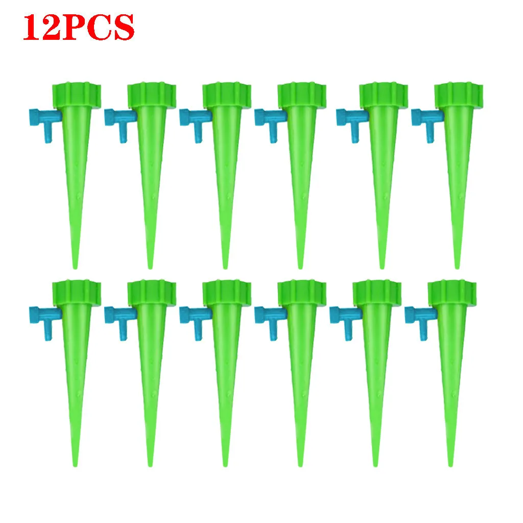 12pcs Plant Water Dispenser Automatic Watering Device Self Watering Adjustable Garden Spikes Drip Irrigation Device New #864
12pcs Plant Water Dispenser Automatic Watering Device Self Watering Adjustable Garden Spikes Drip Irrigation Device New #864