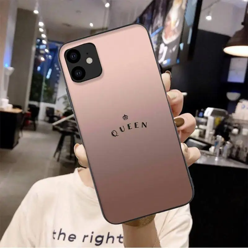 LJHYDFCNB King Queen Crown Phone Case For Iphone 6 6s 7 8 Plus XR X XS 11 12 Pro Mini Max
LJHYDFCNB King Queen Crown Phone Case For Iphone 6 6s 7 8 Plus XR X XS 11 12 Pro Mini Max