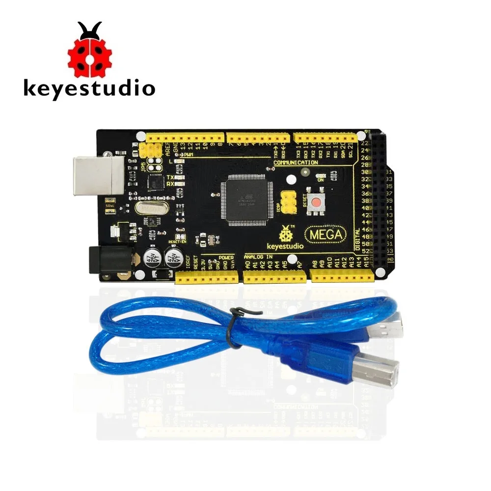 Keyestudio для макетной платы Arduino MEGA R3 + USB-кабель, совместимый с платами Arduino MEGA Arduino
Keyestudio для макетной платы Arduino MEGA R3 + USB-кабель, совместимый с платами Arduino MEGA Arduino
