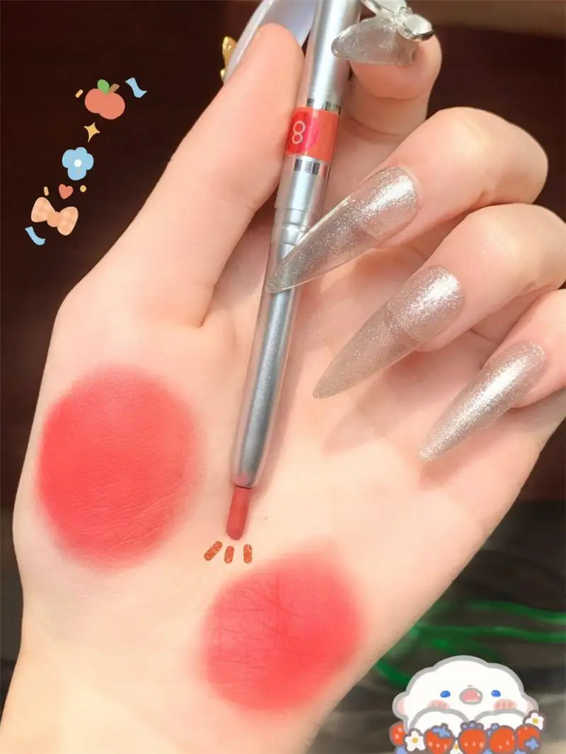 Super Fine Lip Pen Auto-rotating 2 In 1 Lipstick Lip Liner Waterproof Long-lasting Non-marking Lips Makeup Beauty Comestic TSLM1
Super Fine Lip Pen Auto-rotating 2 In 1 Lipstick Lip Liner Waterproof Long-lasting Non-marking Lips Makeup Beauty Comestic TSLM1