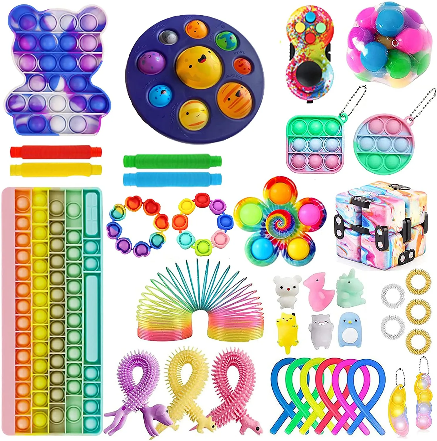 Rotation Floral Fidget Reliver Stress Toy Rainbow Push Its Bubble Antistress Toys Children Sensory Toys To Relieve Autism
Rotation Floral Fidget Reliver Stress Toy Rainbow Push Its Bubble Antistress Toys Children Sensory Toys To Relieve Autism