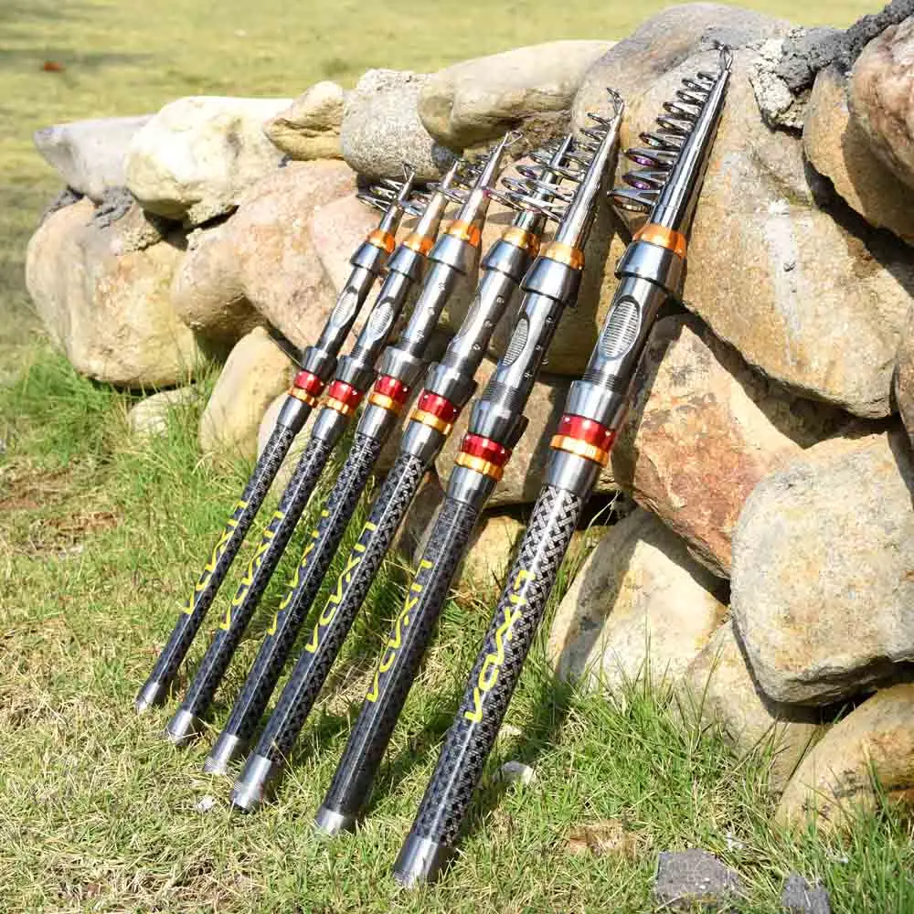 Telescopic Fishing Rod Pole Spinning Rod Reel 1.8M 2.1M 2.4M 2.7M 3.0M 3.6M Carbon Fiber Sea Carp Fishing Pole Tackle De Pesca 
Telescopic Fishing Rod Pole Spinning Rod Reel 1.8M 2.1M 2.4M 2.7M 3.0M 3.6M Carbon Fiber Sea Carp Fishing Pole Tackle De Pesca