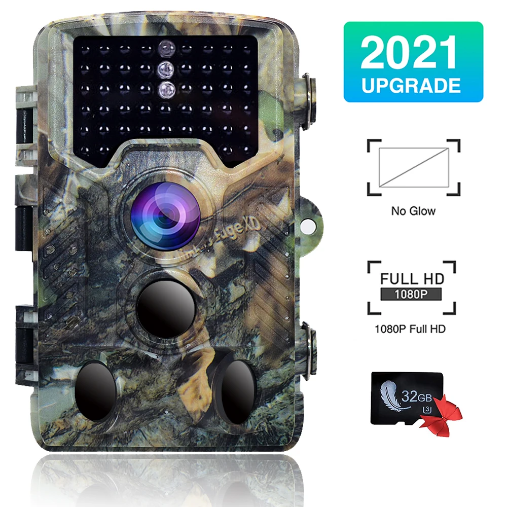 Outdoor Trail Camera HD 4K Wildlife Camera 940nm IR LEDs and IP66 Waterproof Game Camera Motion Activated Night Vision Cam
Outdoor Trail Camera HD 4K Wildlife Camera 940nm IR LEDs and IP66 Waterproof Game Camera Motion Activated Night Vision Cam