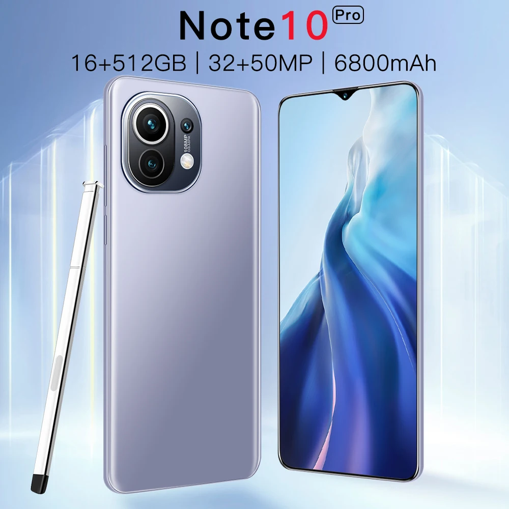 Note10 Pro 6.7 Inch Smartphone with Pen Android Mobilephone 6000mah Battery Supports Google WIFI 5G Network Cellphone
Note10 Pro 6.7 Inch Smartphone with Pen Android Mobilephone 6000mah Battery Supports Google WIFI 5G Network Cellphone