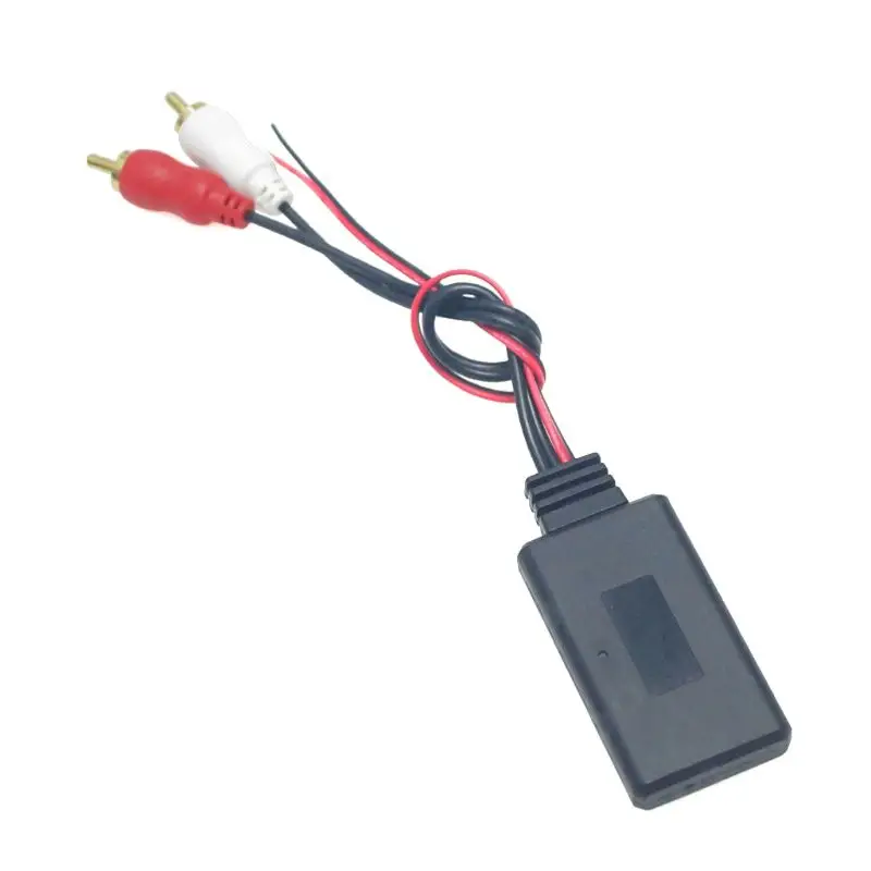 Universal 12V Car Bluetooth AUX Receiver Module 2RCA Cable Radio Adapter Stereo Wireless Connection Audio Input Music
