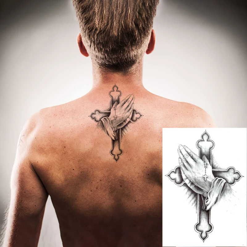 Pray Cross Waterproof Temporary Tattoo Sticker Tatouage Christian Tatoo Kids Body Art Stickers Henna Tattoos Art Tattoo Th501
Pray Cross Waterproof Temporary Tattoo Sticker Tatouage Christian Tatoo Kids Body Art Stickers Henna Tattoos Art Tattoo Th501