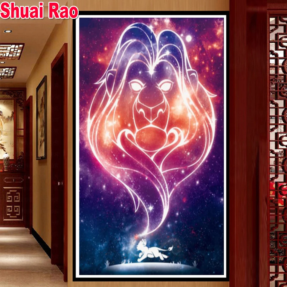 Modern decor Abstract colorful Lion diamond mosaic,diy diamond painting full round Diamond embroidery full square Round drill,
Modern decor Abstract colorful Lion diamond mosaic,diy diamond painting full round Diamond embroidery full square Round drill,