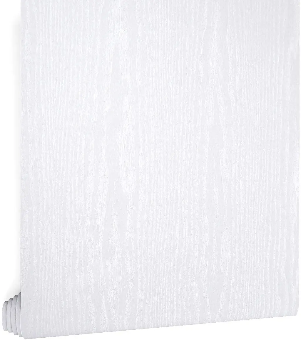 PVC Self-Adhesive White Wood Adhesive Paper Decorative Film For Furniture Real Wood Grain For Cabinet Decoration Easy to Clean
PVC Self-Adhesive White Wood Adhesive Paper Decorative Film For Furniture Real Wood Grain For Cabinet Decoration Easy to Clean