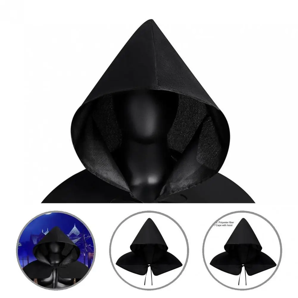 Hooded Cloak Creative Mysterious Retro Cowl Hat Cosplay Cloak Cowl Hat Vintage for Show
Hooded Cloak Creative Mysterious Retro Cowl Hat Cosplay Cloak Cowl Hat Vintage for Show