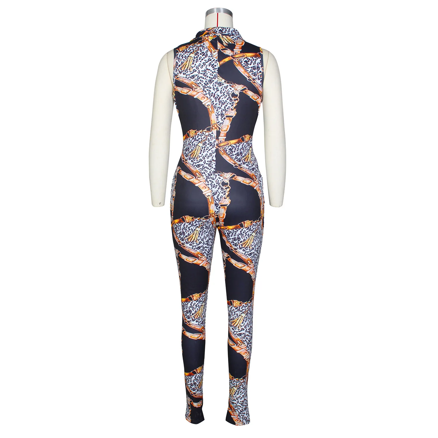 2021 summer new Sexy Leopard Print nightclub Jumpsuit fashion slim V-neck sleeveless women's Vest pants
2021 summer new Sexy Leopard Print nightclub Jumpsuit fashion slim V-neck sleeveless women's Vest pants