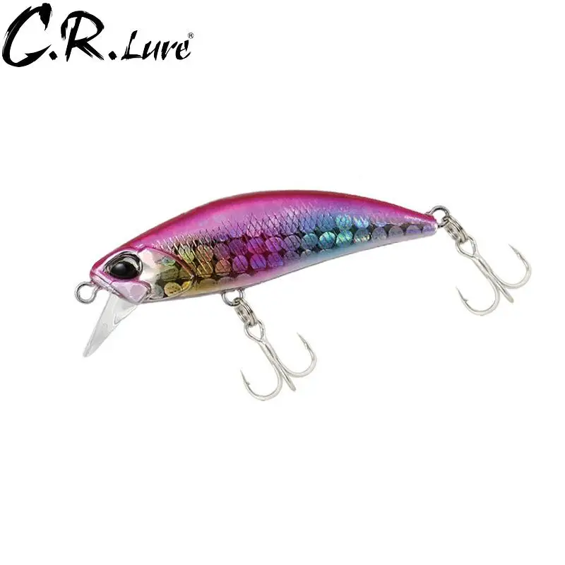 1pcs Fishing lure 48mm 4.3g Sinking Minnow bait Wobbler Swimbait Jerkbait fit trout bass pike seabass | Спорт и развлечения