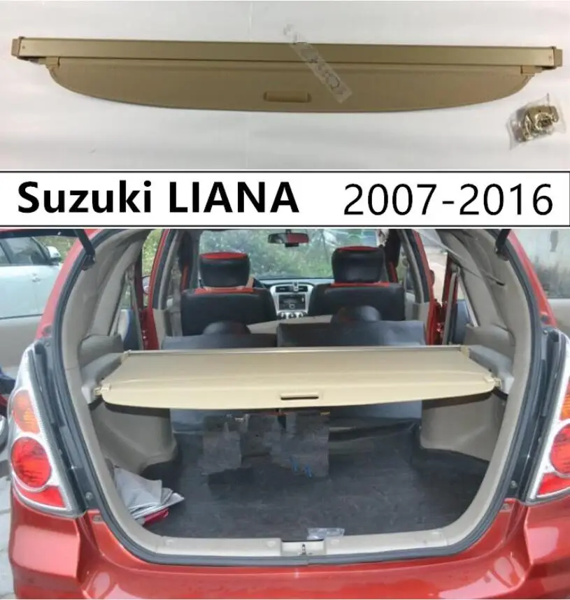 Для багажника заднего багажника Защитная крышка для Suzuki LIANA 2007-2016 высококачественные автомобильные аксессуары черный бежевый
Для багажника заднего багажника Защитная крышка для Suzuki LIANA 2007-2016 высококачественные автомобильные аксессуары черный бежевый