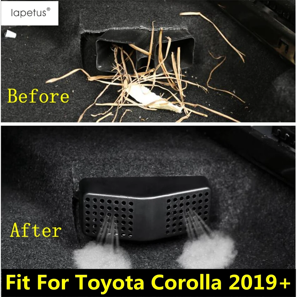 For Toyota Corolla E210 2019 - 2022 Seat Below Heat Floor Air Conditioning Vent Outlet Grille Molding Cover Kit Trim Accessories
For Toyota Corolla E210 2019 - 2022 Seat Below Heat Floor Air Conditioning Vent Outlet Grille Molding Cover Kit Trim Accessories