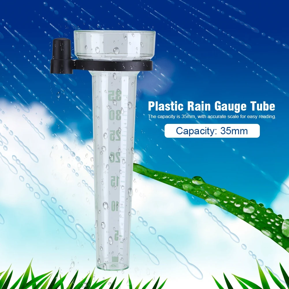 Brand New High Quality Multifunction Durable Measure Gauge 35mm Capacity Glass Rain Gauge Replacement Tubes Outdoor Garden
Brand New High Quality Multifunction Durable Measure Gauge 35mm Capacity Glass Rain Gauge Replacement Tubes Outdoor Garden