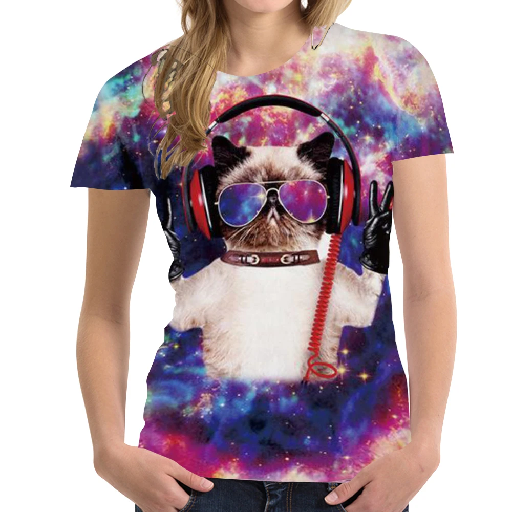 3D Animal Print T-shirt Women Street Style Round Neck Fashion Casual Blouse New 2021
3D Animal Print T-shirt Women Street Style Round Neck Fashion Casual Blouse New 2021