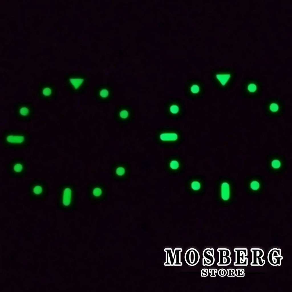 28.5mm Sterile Green Luminous Watch Dial With Date Window Watches Accessories For NH36 NH36A Movement 
28.5mm Sterile Green Luminous Watch Dial With Date Window Watches Accessories For NH36 NH36A Movement
