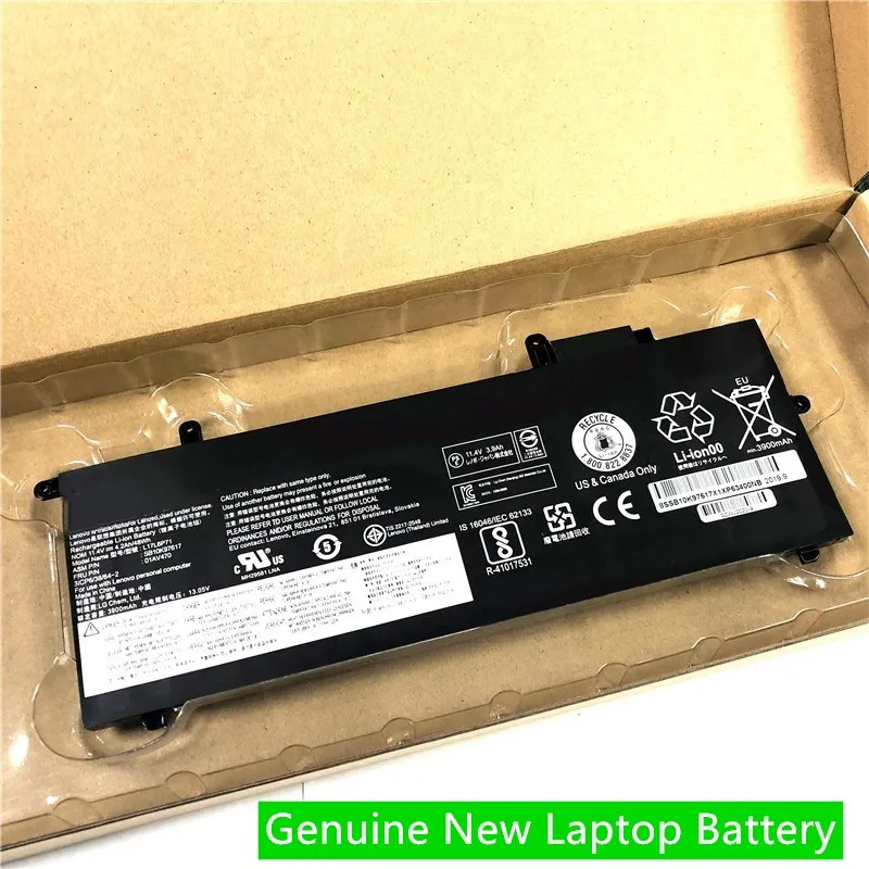Новый аккумулятор HKFZ L17M6P71 для ноутбука Lenovo ThinkPad X280 L17C6P71 L17L6P71 01AV470 01AV471 01AV472 SB10K97617 SB10K97618
Новый аккумулятор HKFZ L17M6P71 для ноутбука Lenovo ThinkPad X280 L17C6P71 L17L6P71 01AV470 01AV471 01AV472 SB10K97617 SB10K97618