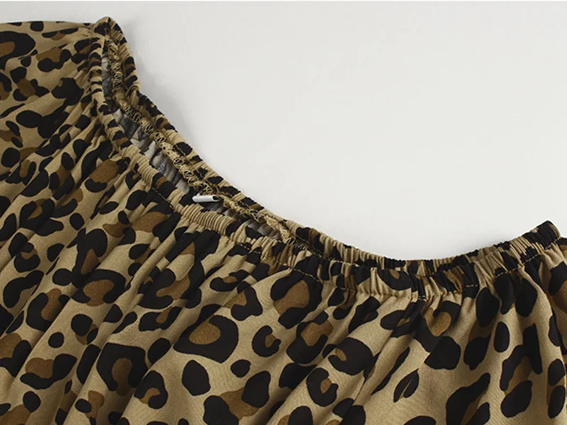 Women Summer Sexy Leopard Printed Off Shoulder Half Sleeve Slim Mini Dress Ladies Casual Beach Korean Holiday Robe SJ5667R
Women Summer Sexy Leopard Printed Off Shoulder Half Sleeve Slim Mini Dress Ladies Casual Beach Korean Holiday Robe SJ5667R