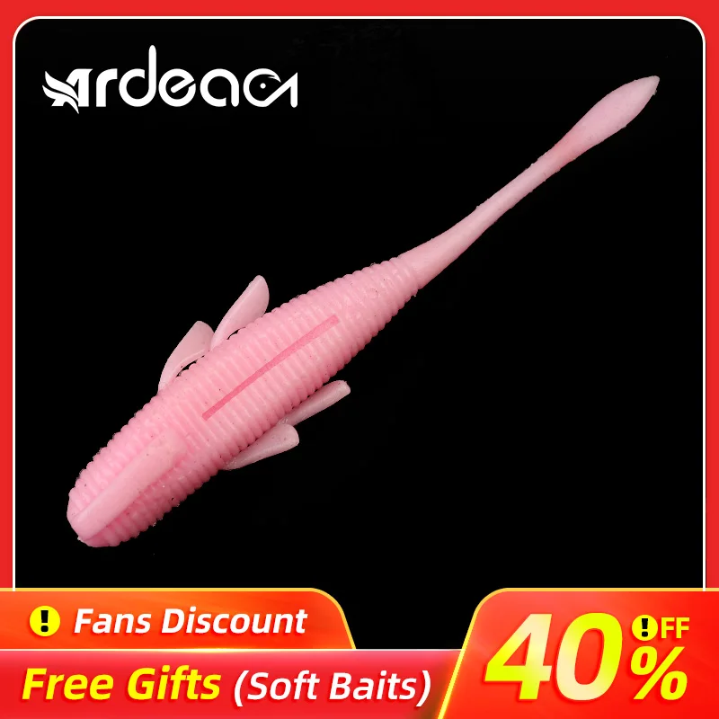 Ardea Soft Lures Silicone Bait 42mm 0.3g Artificial Straight tail Swimbait Worm Jigging slow bass Wobblers Fishing Tackle
Ardea Soft Lures Silicone Bait 42mm 0.3g Artificial Straight tail Swimbait Worm Jigging slow bass Wobblers Fishing Tackle