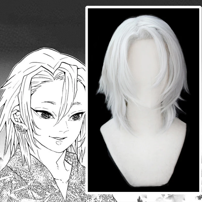 Anime Comic Demon Slayer Kimetsu no Yaiba Cosplay Wigs Uzui Tengen Cosplay Wig Heat Resistant Synthetic Wig White Straight Hairs
Anime Comic Demon Slayer Kimetsu no Yaiba Cosplay Wigs Uzui Tengen Cosplay Wig Heat Resistant Synthetic Wig White Straight Hairs