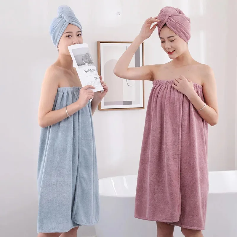1Set Chic Bath Towel Wearable Towel Superfine Fiber Solid Color Soft and Absorbent Cleaning Plain Towel Hotel Home Bathroom Gift
1Set Chic Bath Towel Wearable Towel Superfine Fiber Solid Color Soft and Absorbent Cleaning Plain Towel Hotel Home Bathroom Gift