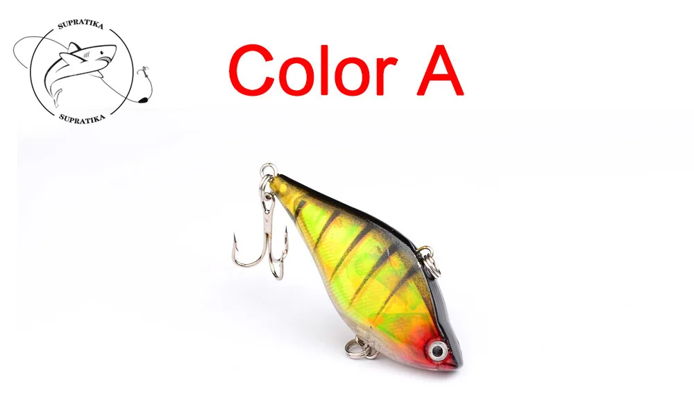 1Pcs 6cm/13g Sinking Hard VIB Fishing Bait Lifelike Wobblers Crankbait Vibration Artificial Pesca Isca Swimbait Jerkbaits
1Pcs 6cm/13g Sinking Hard VIB Fishing Bait Lifelike Wobblers Crankbait Vibration Artificial Pesca Isca Swimbait Jerkbaits