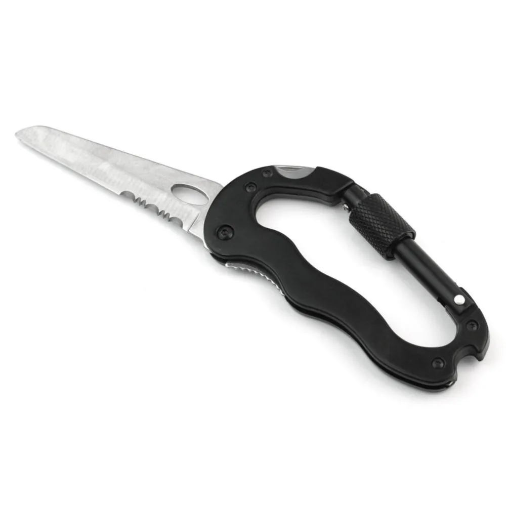 6 in 1 EDC Gear Multifunctional Folding Knife Multi Carabiner Hanging Buckle Tool Camp Hike Mountain Climb Outdoor Multipurpose
6 in 1 EDC Gear Multifunctional Folding Knife Multi Carabiner Hanging Buckle Tool Camp Hike Mountain Climb Outdoor Multipurpose