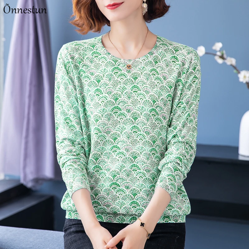 Geometry Print Women's Sweaters Autumn Korean Fashion Women Clothing Pullover Long Sleeve Top Pull Femme Soft Sweater Women
Geometry Print Women's Sweaters Autumn Korean Fashion Women Clothing Pullover Long Sleeve Top Pull Femme Soft Sweater Women
