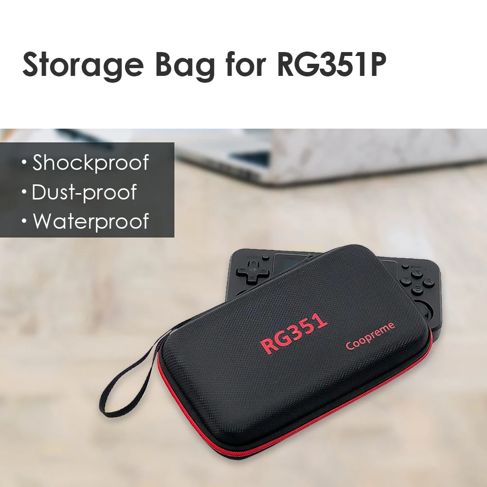 Protective Storage Bag Console Entertainment Pouch Game Game Accessories for RG350M Dustproof Zipper Carry Bag
Protective Storage Bag Console Entertainment Pouch Game Game Accessories for RG350M Dustproof Zipper Carry Bag