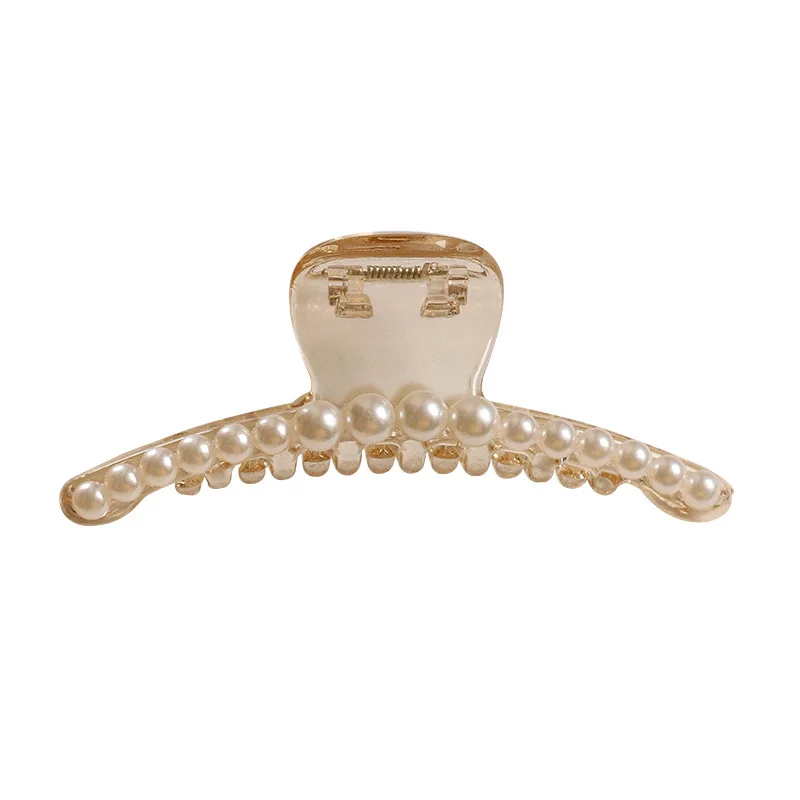 2021 New Hyperbole Big Pearls Acrylic Hair Claw Clips Large Small Size Makeup Hair Styling Barrettes for Women Hair Accessories
2021 New Hyperbole Big Pearls Acrylic Hair Claw Clips Large Small Size Makeup Hair Styling Barrettes for Women Hair Accessories
