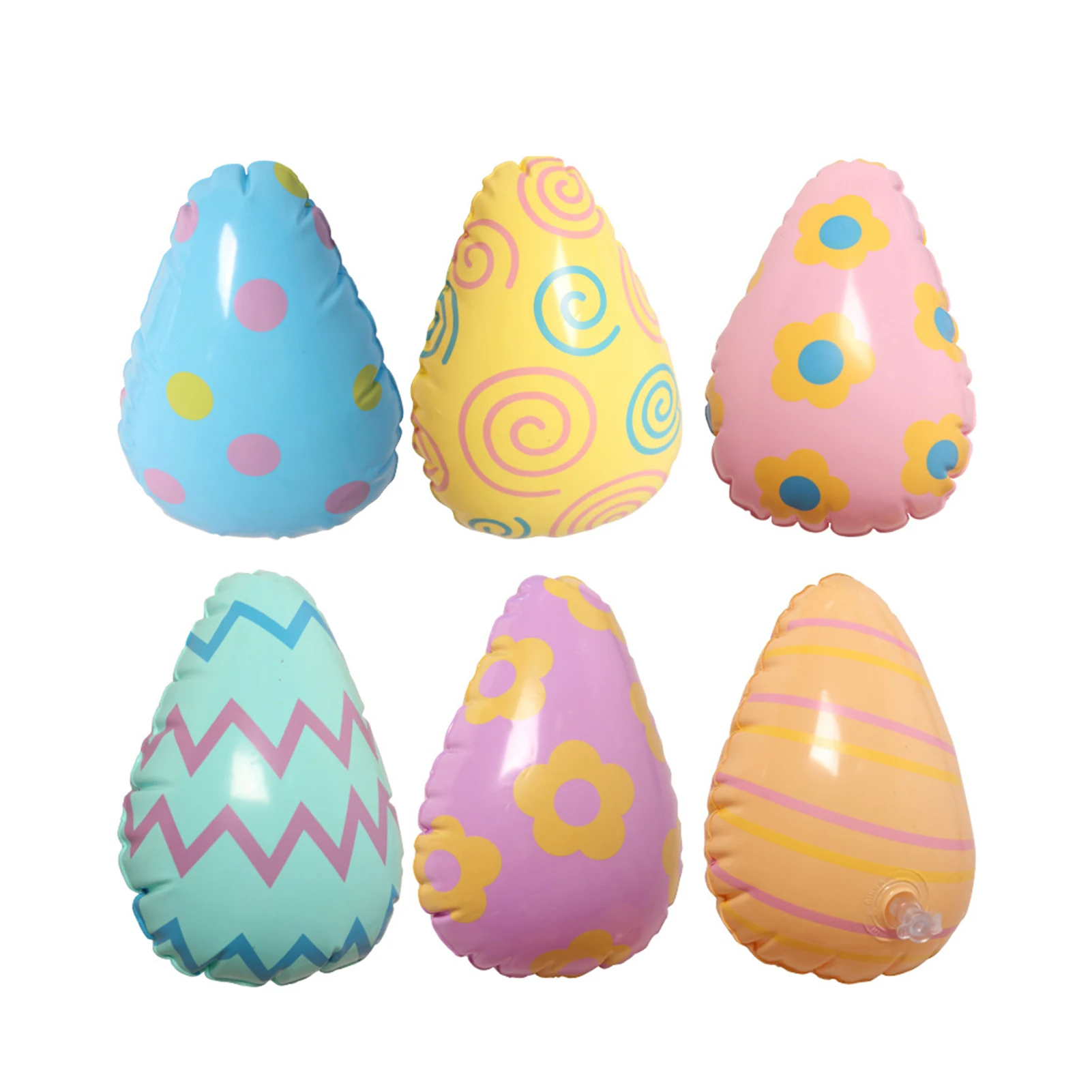 6PCS Easter Egg Balloons Easter Egg Balloons Decor Cartoon Easter Egg Balloons Funny Toy Supplies Inflatable PVC Egg Balloons
6PCS Easter Egg Balloons Easter Egg Balloons Decor Cartoon Easter Egg Balloons Funny Toy Supplies Inflatable PVC Egg Balloons