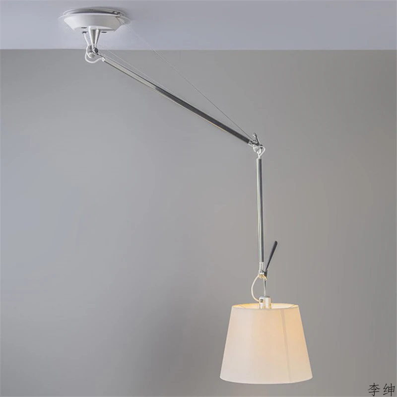 Современная Подвесная лампа-коромысло светильник в скандинавском стиле Рыбалка