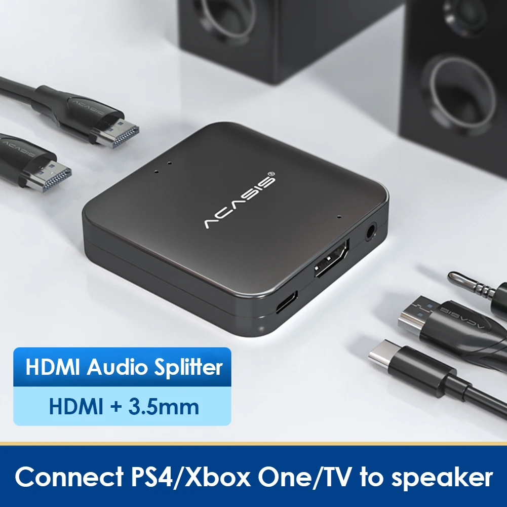 Audio Splitter Extractor 5.1CH Dolby Digital DTS 3.5mm 4K HDMI-compatible Converter WiFi Display Receiver TV Dongle
Audio Splitter Extractor 5.1CH Dolby Digital DTS 3.5mm 4K HDMI-compatible Converter WiFi Display Receiver TV Dongle