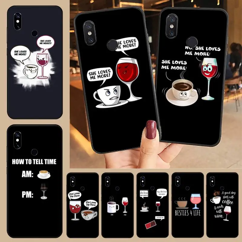 Coffee Wine Cup pattern Phone Case For Xiaomi Redmi note 7 8 9 t s 10 A pro lite funda shell coque cover
Coffee Wine Cup pattern Phone Case For Xiaomi Redmi note 7 8 9 t s 10 A pro lite funda shell coque cover
