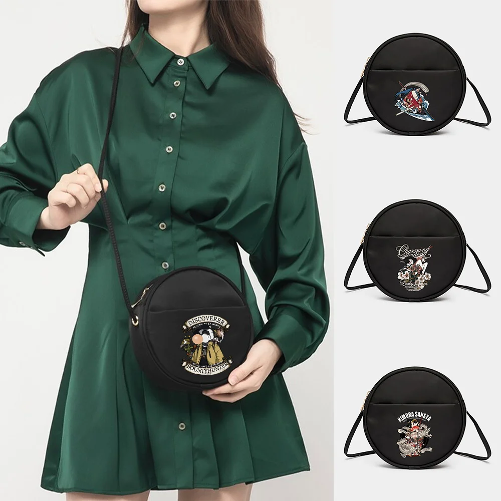 Underarm Circular Bags Messenger Bag Fashion Mini Bags Woman Tote Shoulder Bag Samurai Printing Dinner Feast Bag Clutch Bags
Underarm Circular Bags Messenger Bag Fashion Mini Bags Woman Tote Shoulder Bag Samurai Printing Dinner Feast Bag Clutch Bags