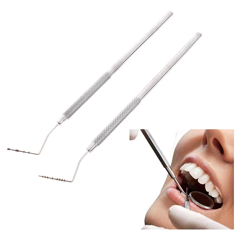 1pc Dental Stainless Steel Periodontal Probe Endodontic Equipment Material Probe For Oral Care
1pc Dental Stainless Steel Periodontal Probe Endodontic Equipment Material Probe For Oral Care