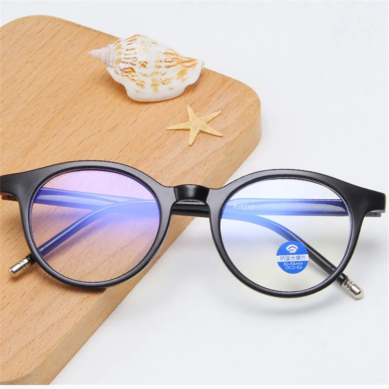 Очки для чтения UV400 Мужские и женские модная круглая ульсветильник оптика с
